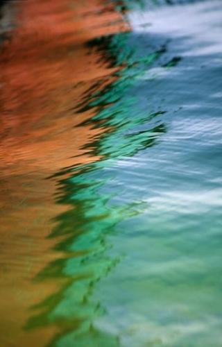 Pond;Lagoon;Lake;Reflections;Abstract;Abstractions;Flores;Red;Pool;Green;Blue;Shapes;Reflection;Textures;Reservoir;Patterns;Water